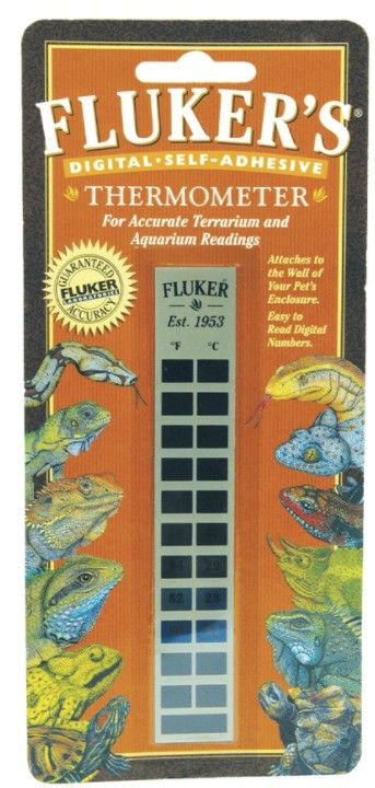 Flukers Digital Self-Adhesive Thermometer - 091197341311