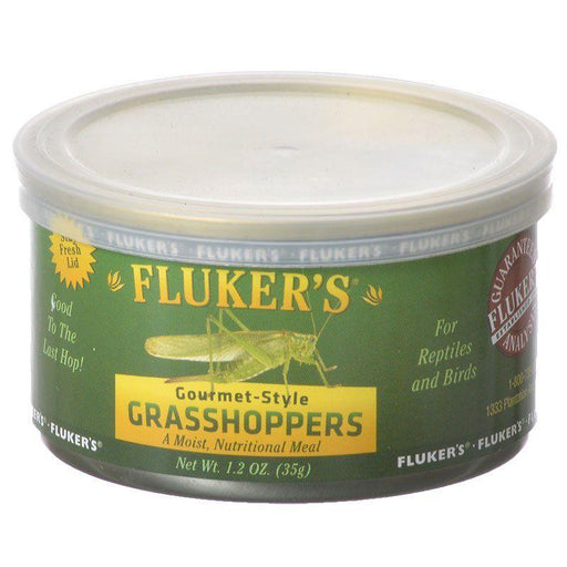 Flukers Gourmet Style Canned Grasshoppers - 091197780035