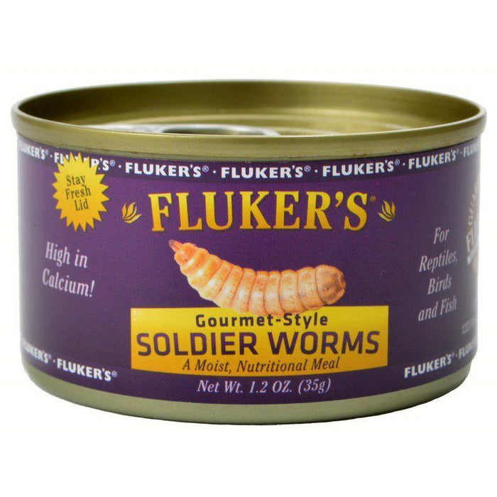 Flukers Gourmet Style Soldier Worms - 091197780042