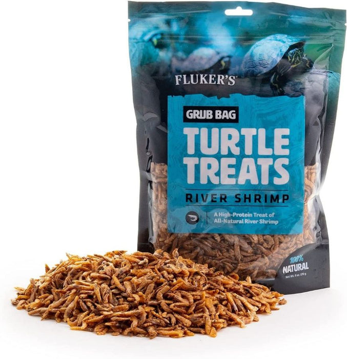 Flukers Grub Bag Turtle Treat - River Shrimp - 091197720307