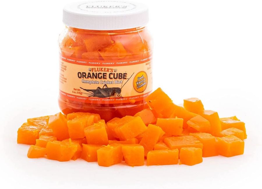 Flukers Orange Cube Complete Cricket Diet - 091197713002