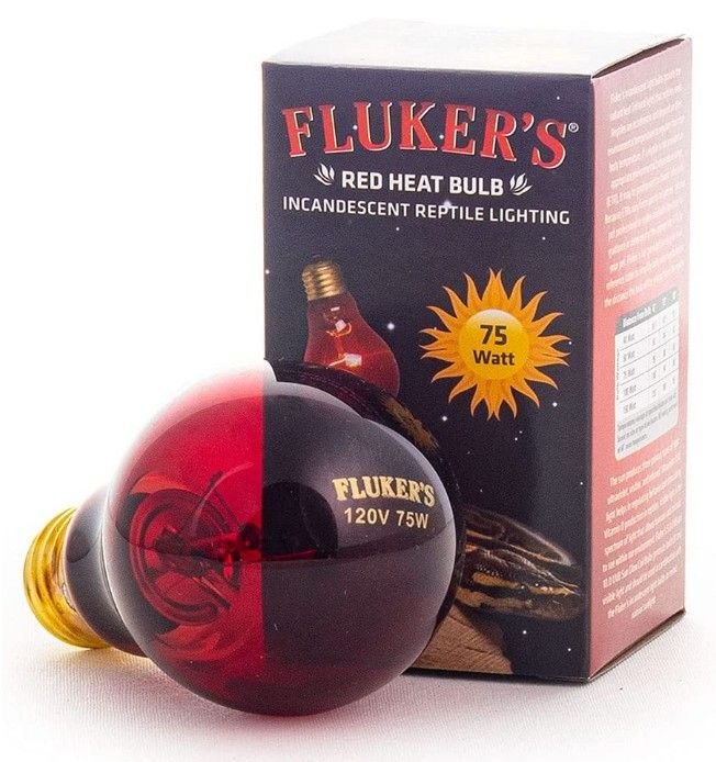 Flukers Red Heat Incandescent Bulb - 091197228025