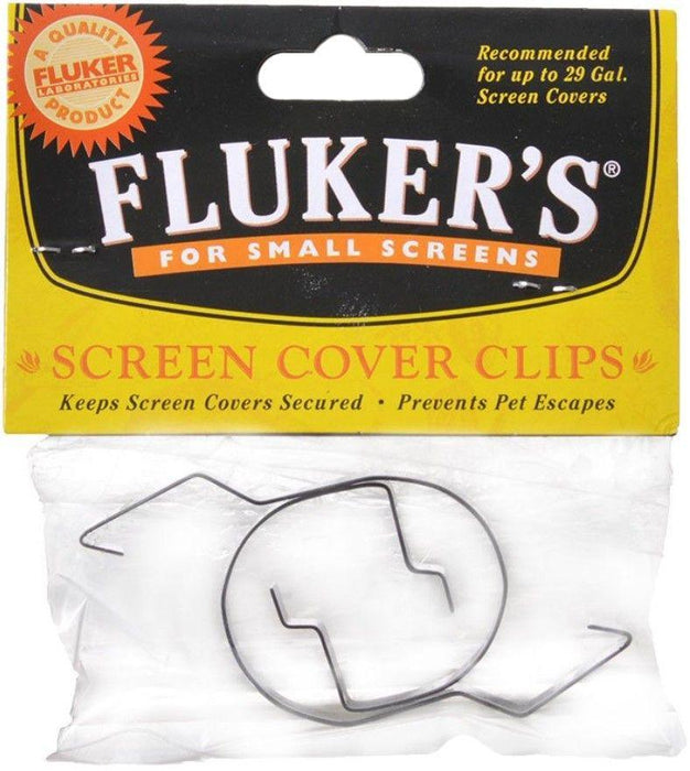 Flukers Screen Cover Clips - 091197380068