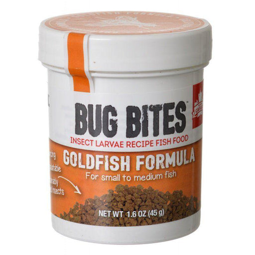 Fluval Bug Bites Goldfish Formula Granules for Small-Medium Fish - 015561165839
