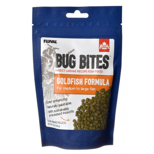 Fluval Bug Bites Goldfish Formula Pellets for Medium-Large Fish - 015561165846