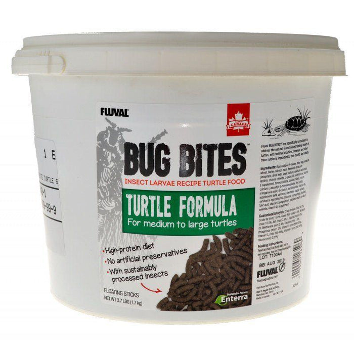 Fluval Bug Bites Turtle Formula Floating Sticks - 015561165969