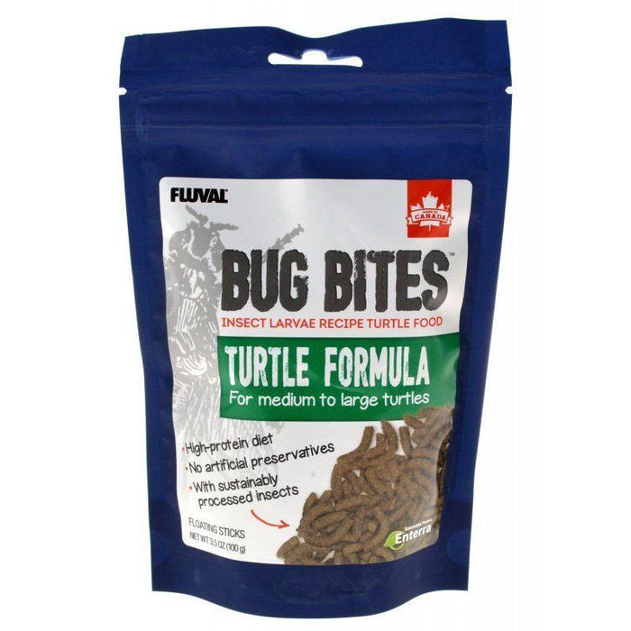 Fluval Bug Bites Turtle Formula Floating Sticks - 015561165938