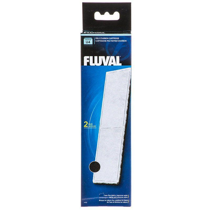Fluval Underwater Filter Stage 2 Polyester/Carbon Cartridges - 015561104920