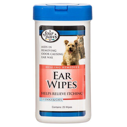 Four Paws Ear Wipes for Dogs & Cats - 045663017705