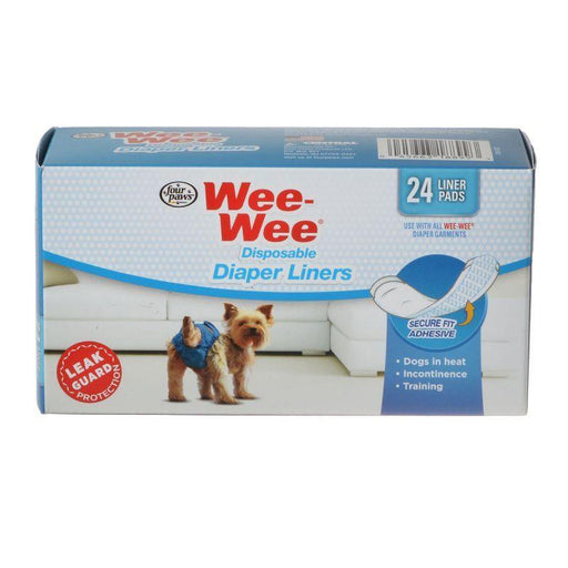 Four Paws Wee Wee Diaper Garment Pads - 045663188993