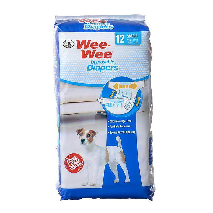 Four Paws Wee Wee Diapers for Dogs - 045663972318