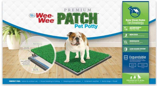 Four Paws Wee Wee Patch Indoor Potty 24.5"L x 25.7"W - 045663974787