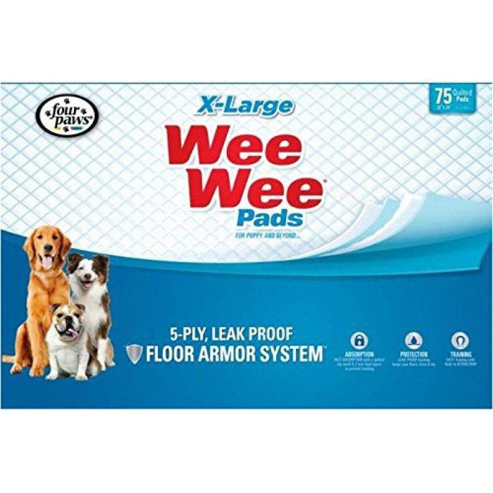 Four Paws X-Large Wee Wee Pads - 045663972349