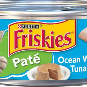 Friskies Pate Ocean White Fish & Tuna Dinner Canned Cat Food - 10050000424945