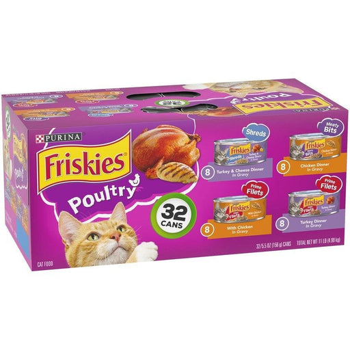 Friskies Poultry Variety Canned Cat Food - 050000454242