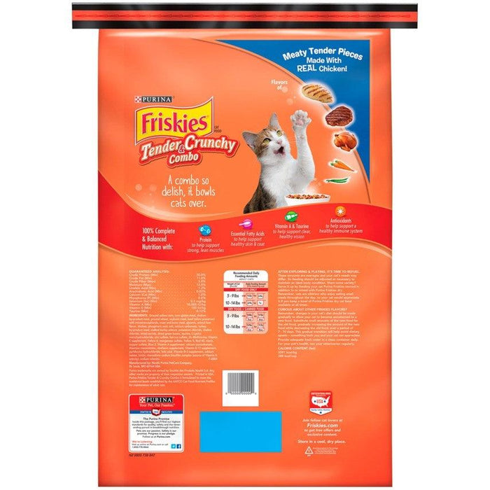 Friskies Tender and Crunchy Combo Dry Cat Food - 050000575787