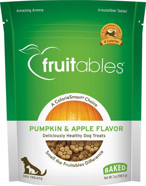 Fruitables Crunchy Pumpkin & Apple Dog Treats - 895352002136