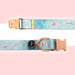 Glucklich Elegance Polyester Printed Adjustable Dog Collar - Pack of 1 - 8903523715579