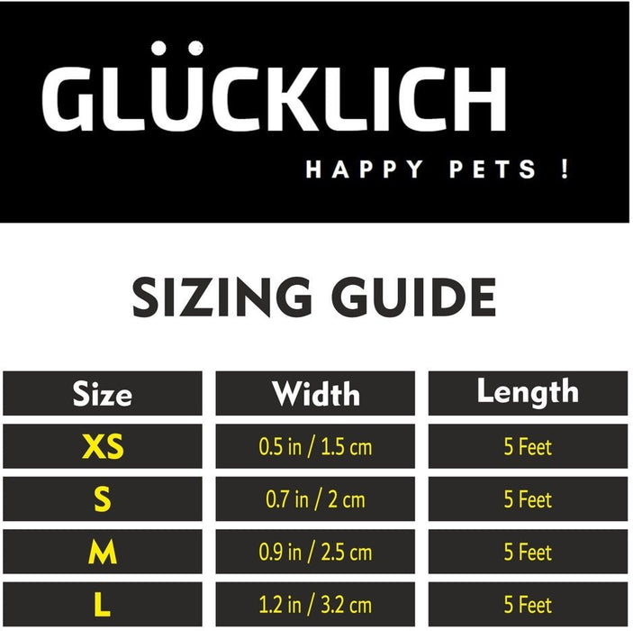 Glucklich Heavy Duty Printed Pet Leash - 5 Feet - 8903523715784