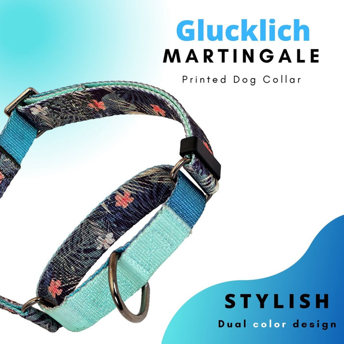 Glucklich Martingale Printed Dog Collar - 8903523715746