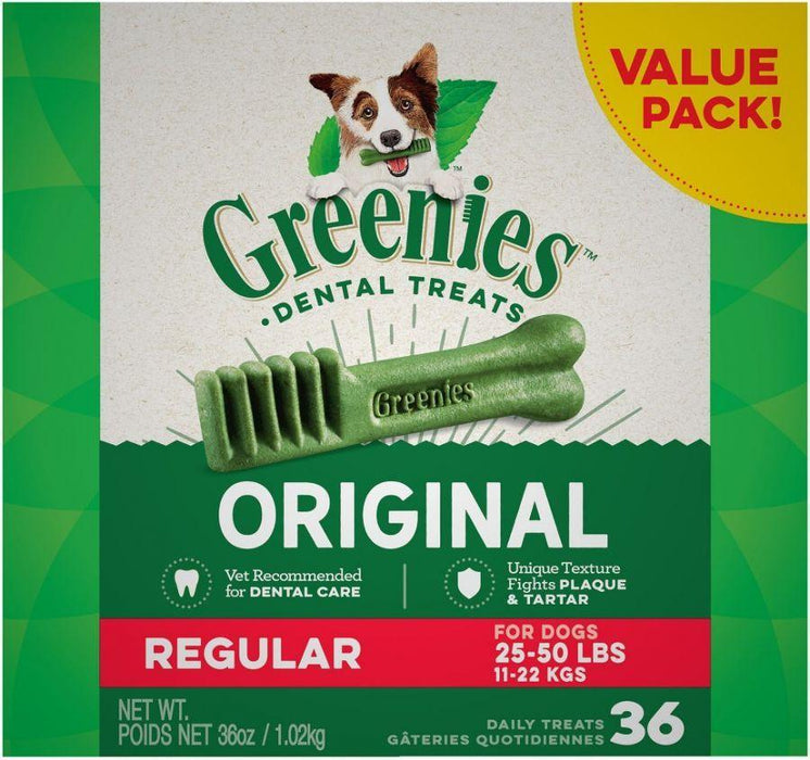 Greenies Original Dental Dog Chews - 642863101045