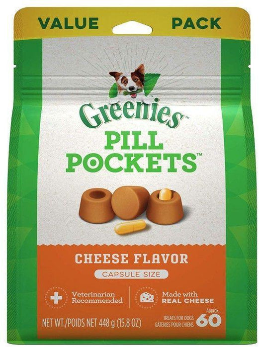 Greenies Pill Pockets Cheese Flavor Capsules - 642863109317