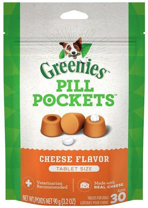 Greenies Pill Pockets Cheese Flavor Tablets - 642863109294