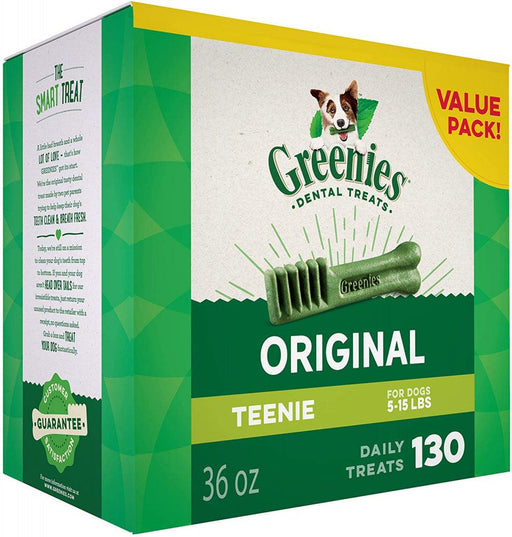 Greenies Teenie Original Dental Dog Chews - 642863102912