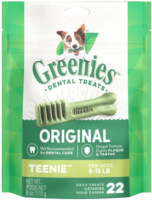 Greenies Teenie Original Dental Dog Chews - 642863102912
