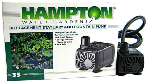 Hampton Water Gardens Replacement Statuary & Fountain Pump - 025033804050