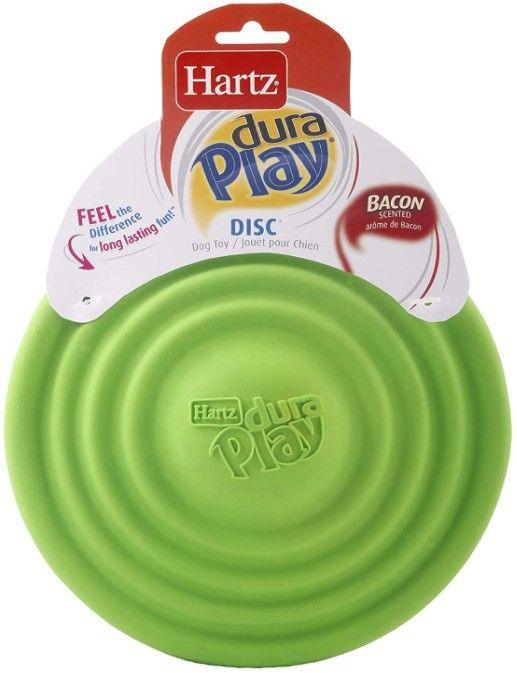 Hartz Dura Play Disc Bacon Scented Dog Toy - 032700158378