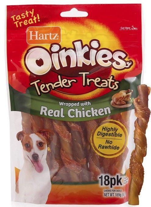 Hartz Oinkies Tender Treats - Chicken - 032700156824