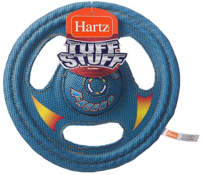 Hartz Tuff Stuff Flyer Disc Dog Toy - 032700007676