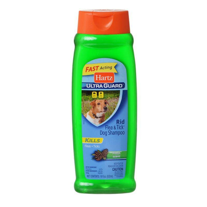 Hartz UltraGuard Rid Flea & Tick Shampoo - Fresh Scent - 032700918583