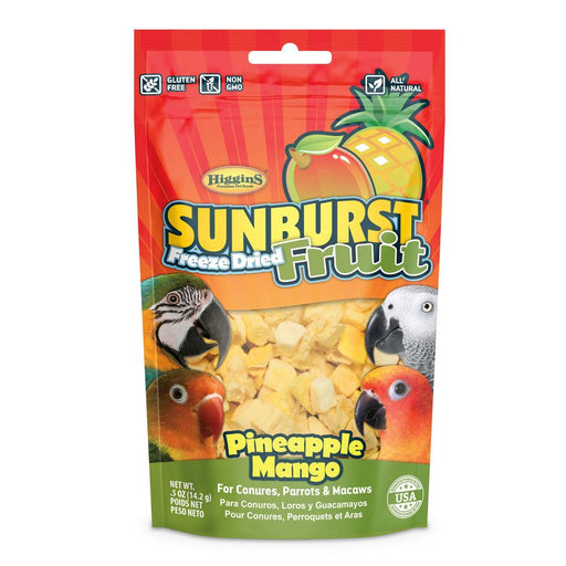 Higgins Sunburst Freeze Dried Fruit Pineapple Mango Treat - 046706323302