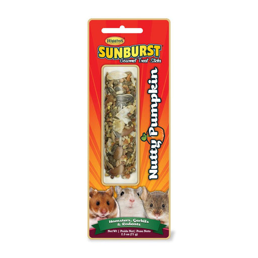 Higgins Sunburst Gourmet Treat Sticks Nutty Pumpkin - 046706002689