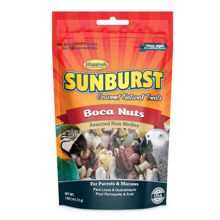 Higgins Sunburst Gourmet Treats Boca Nuts Shelled - 046706707034
