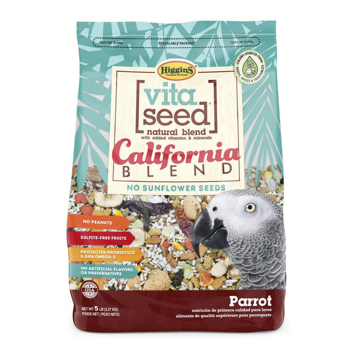 Higgins Vita Seed California Blend Parrot Food - 046706210039