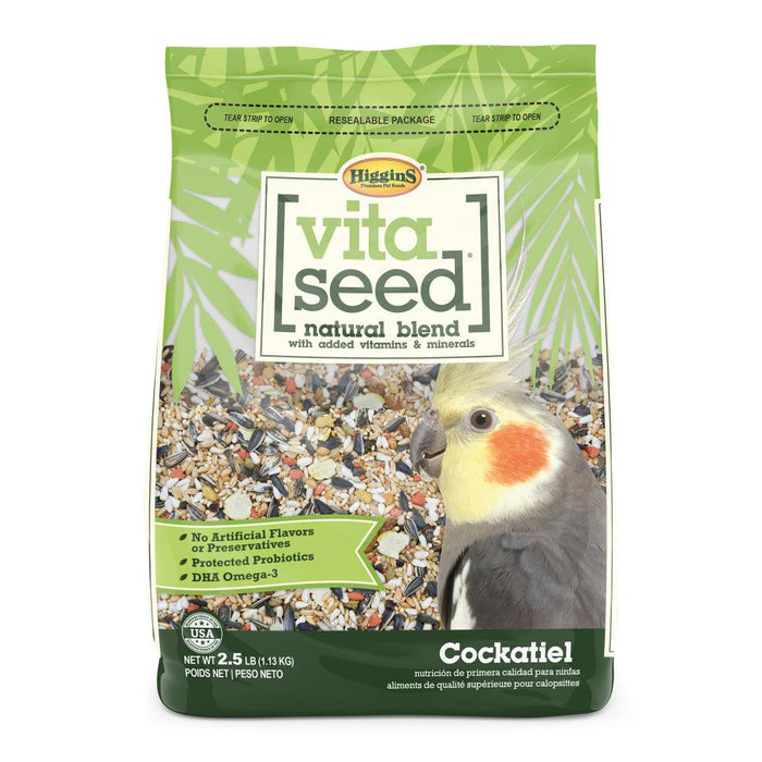 Higgins Vita Seed Cockatiel Food - 046706210145