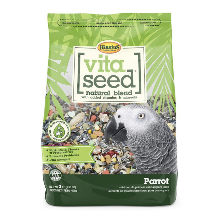 Higgins Vita Seed Parrot Food - 046706210015