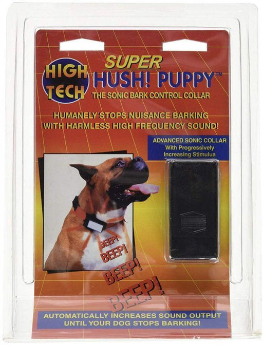High Tech Pet Super Hush Puppy Sonic Bark Control Collar - 032868100417