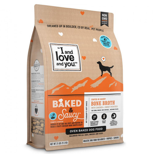 I and Love and You Baked & Saucy Chicken & Sweet Potato Dry Dog Food - 818336012792