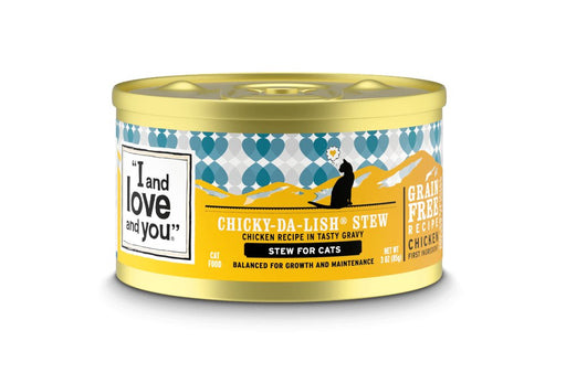 I And Love And You Grain Free Chicky Da Lish Stew Canned Cat Food - 10818336012027