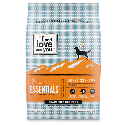 I and Love and You Grain Free Naked Essentials Chicken & Duck Dry Dog Food - 818336011849