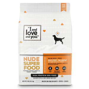 I and Love and You Grain Free Nude Super Food Poultry Palooza Dry Dog Food - 818336010064