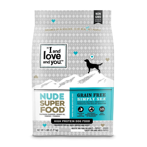 I and Love and You Grain Free Nude Super Food Simply Sea Dry Dog Food - 818336010125