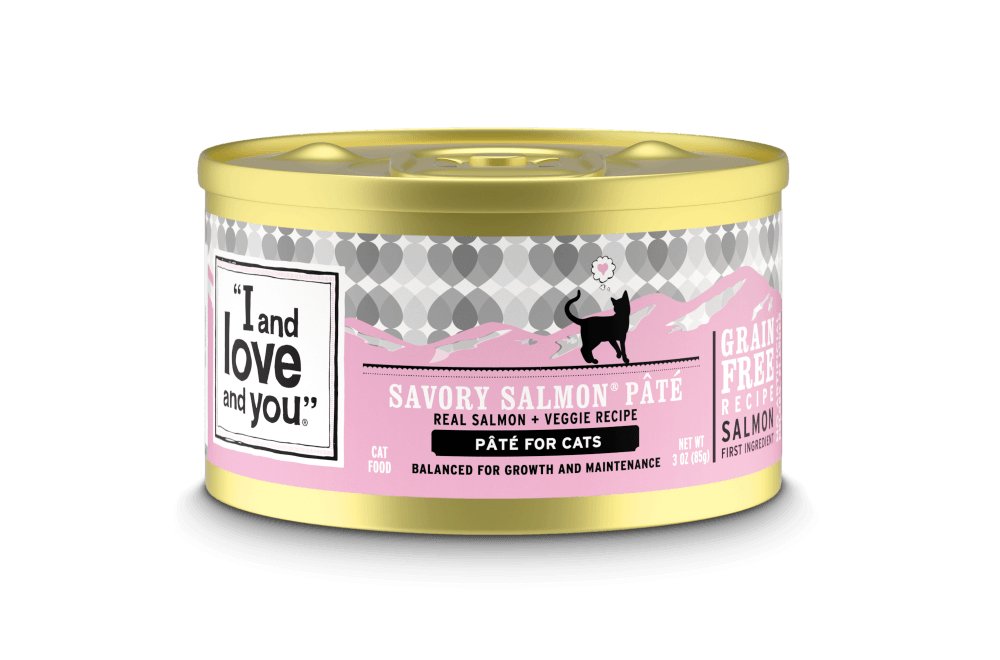 I And Love And You Grain Free Savory Salmon Pate Canned Cat Food - 10818336011907