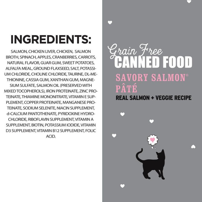 I And Love And You Grain Free Savory Salmon Pate Canned Cat Food - 10818336011907