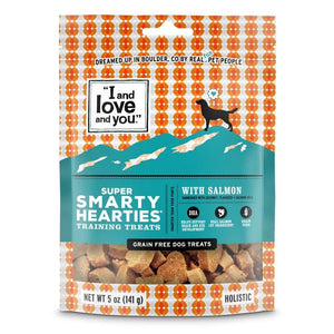 I and Love and You Super Smarty Hearties Grain Free Dog Treats - 818336012235
