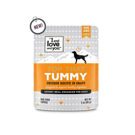 I and Love and You Top That Tummy Chicken Recipe in Gravy Meal Enhancer for Dogs - 10818336012850